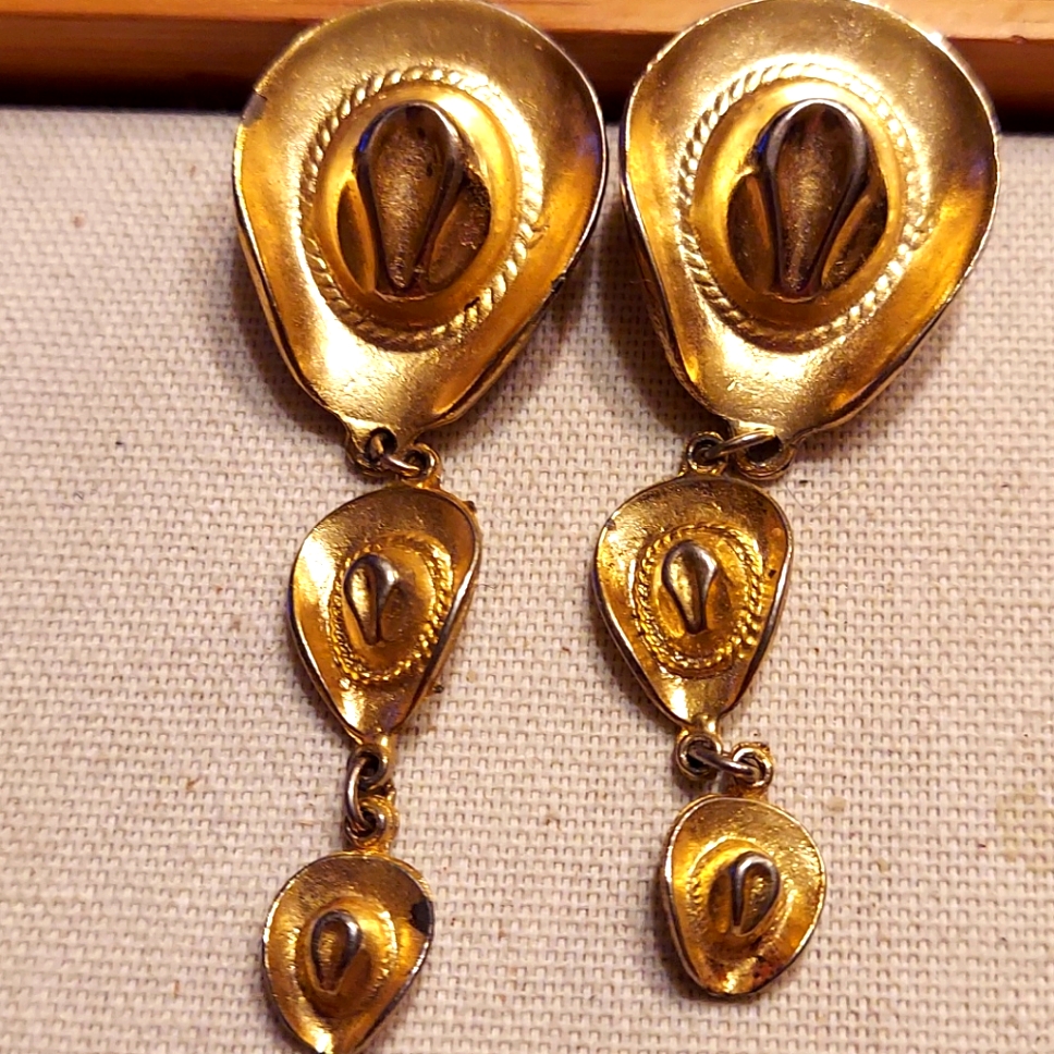Final Sale Cowboy Hat Earrings